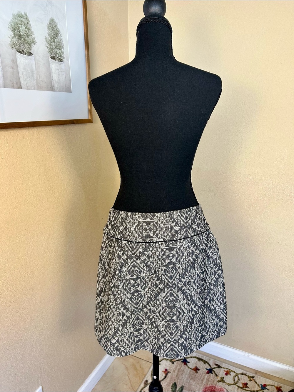 NWT Vintage Hook And Eye City, Work Skirt, Size 10